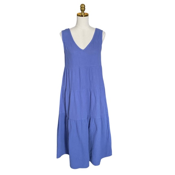 MARINE LAYER | Women’s Corinne Double Cloth Maxi Dress Size S - Picture 3 of 9